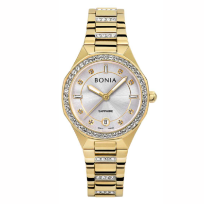 Bonia Women Elegance BNB10828-2217S Stainless Steel Band Women Watch